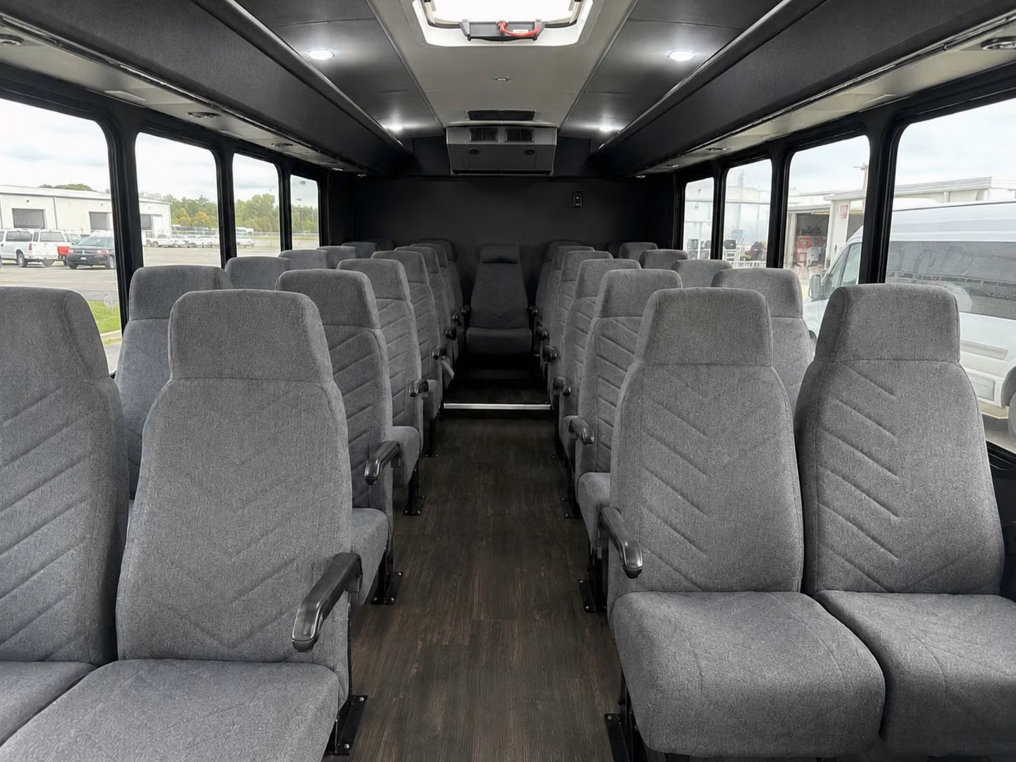 20 passenger minibus inside