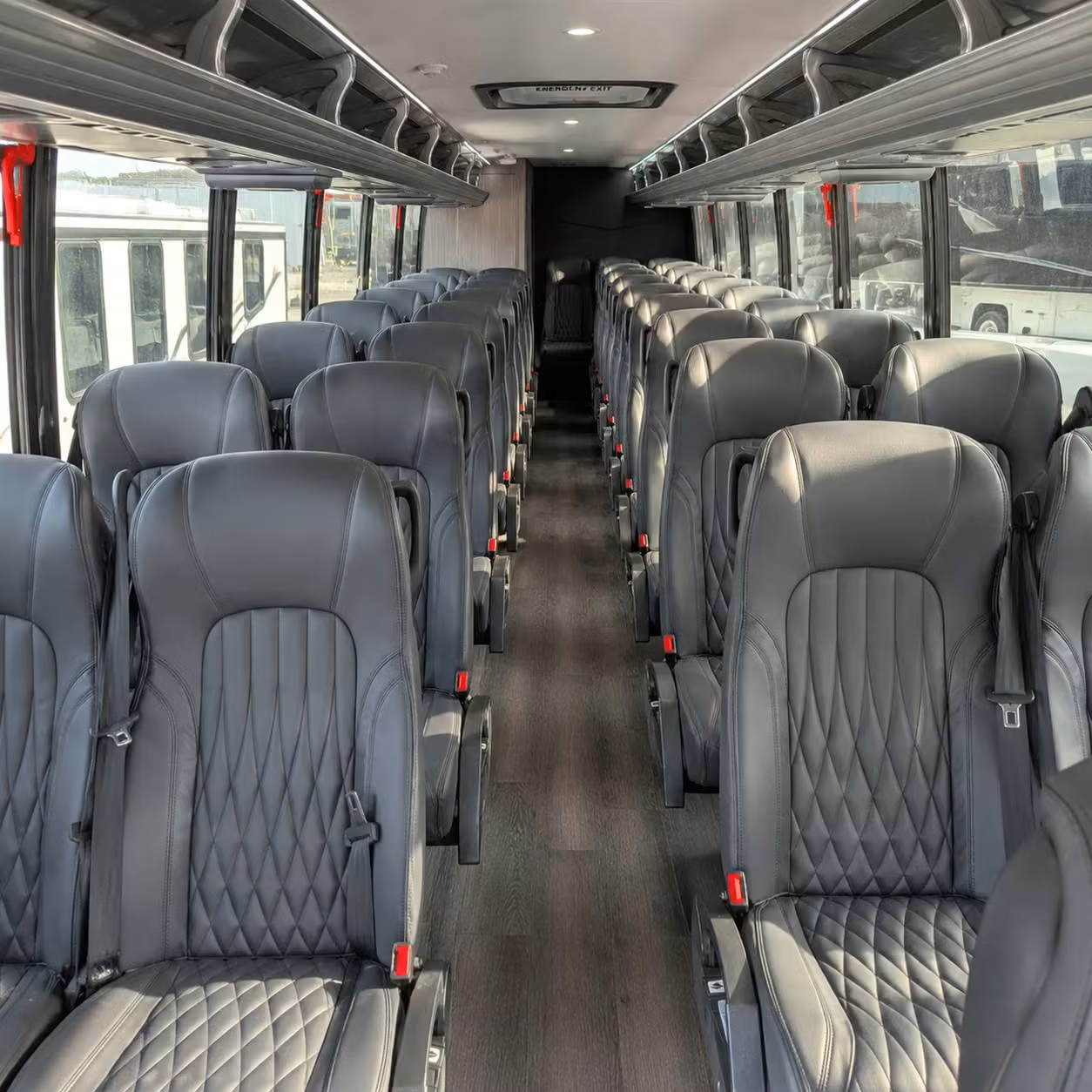 30 passenger minibus interior