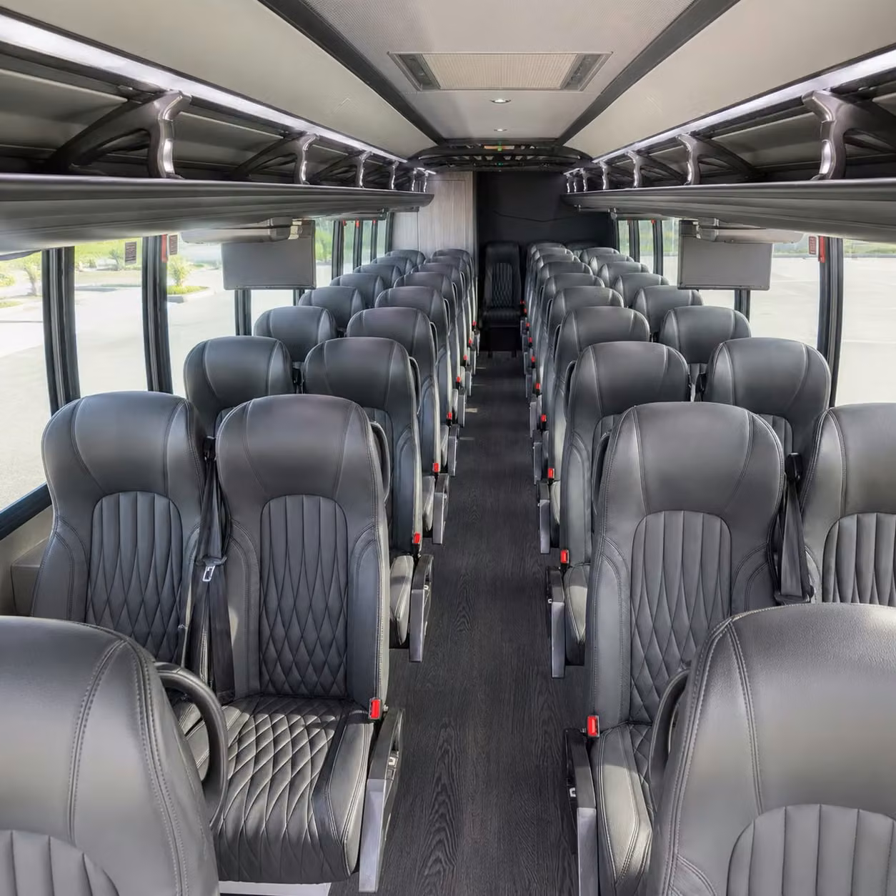 35 passenger minibus interior