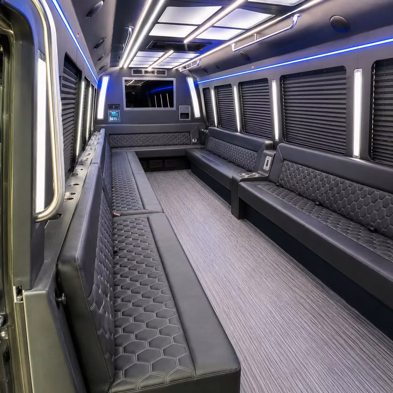 party bus interior
