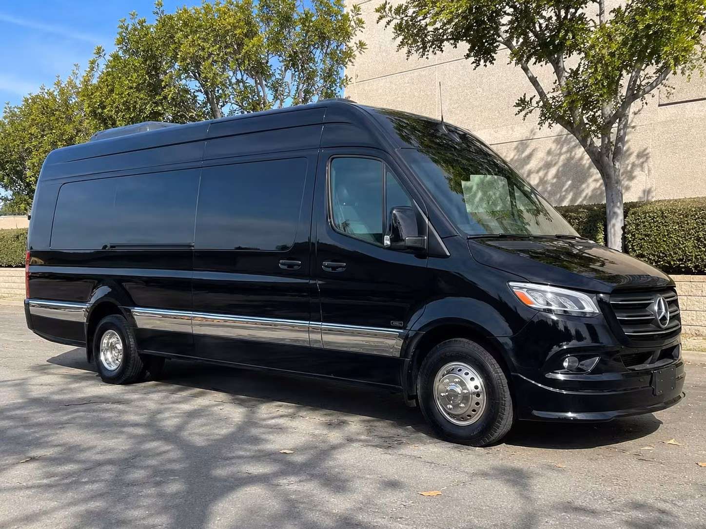 sprinter van with driver